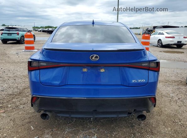 JTHGZ1B23P5059323 2023 LEXUS IS Синий Вид сзади