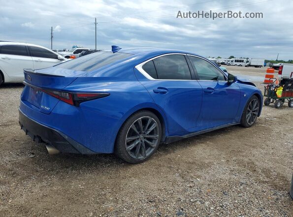JTHGZ1B23P5059323 2023 LEXUS IS Синий Задняя правая четверть