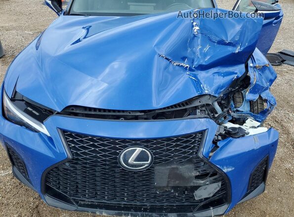 JTHGZ1B23P5059323 2023 LEXUS IS Синий Вид задней части салона