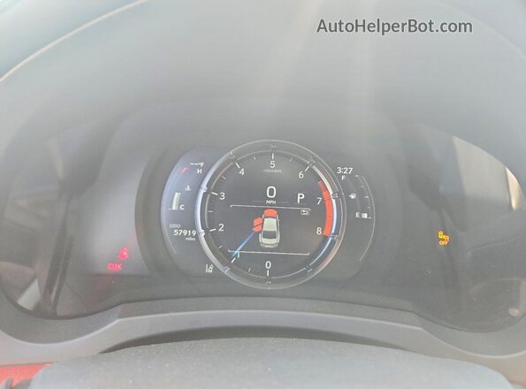 JTHGZ1B24M5044762 2021 LEXUS IS Угольный Вид щитка приборов