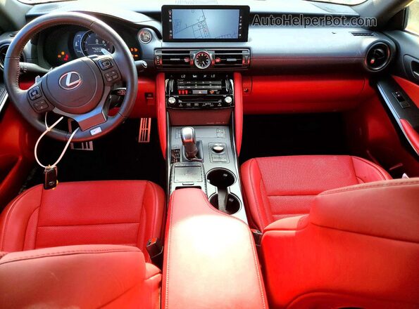 JTHGZ1B26P5062717 2023 LEXUS IS Серебряный Вид панели приборов