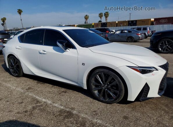 JTHGZ1B26P5069358 2023 LEXUS IS Белый Передняя правая четверть