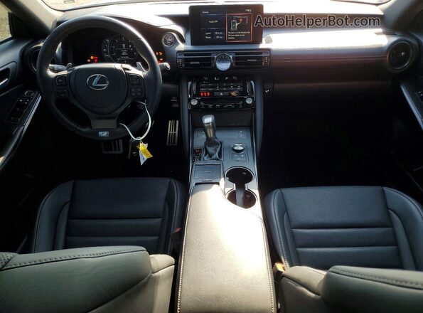 JTHGZ1B26P5069358 2023 LEXUS IS Белый Вид панели приборов