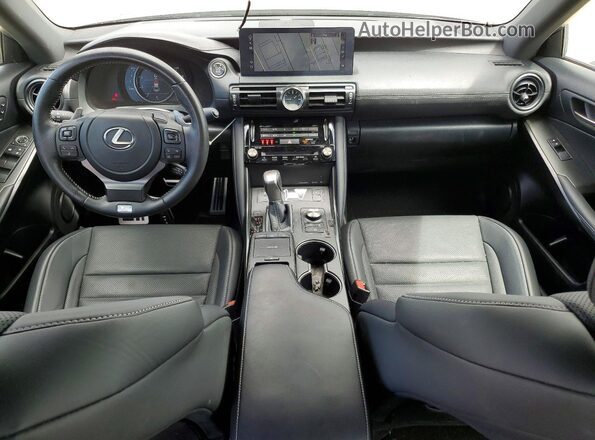 JTHGZ1B26R5079665 2024 LEXUS IS Charcoal Vista del salpicadero
