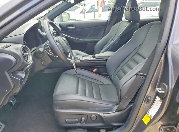JTHGZ1B26R5079665 2024 LEXUS IS Charcoal Vista interior delantera