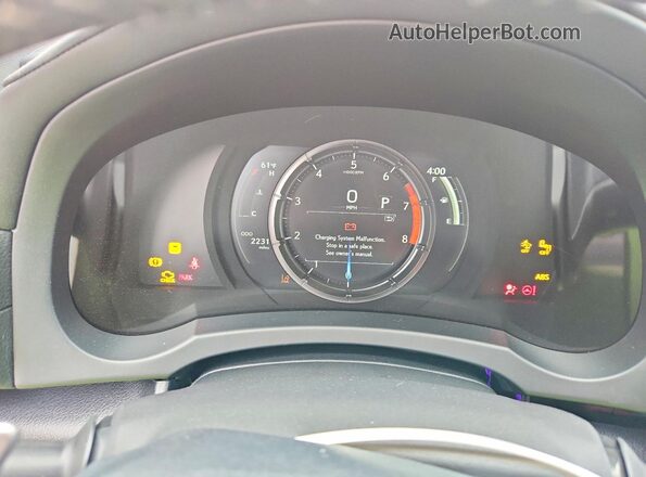 JTHGZ1B27S5092351 2025 LEXUS IS Gray Widok zestawu wskaźników
