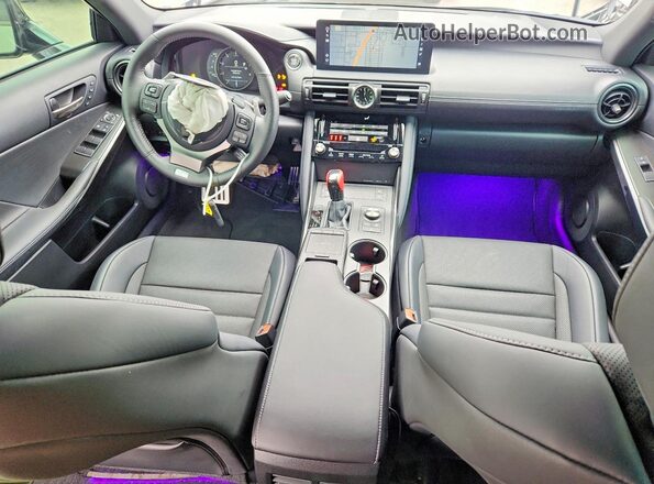 JTHGZ1B27S5092351 2025 LEXUS IS Gray Widok deski rozdzielczej