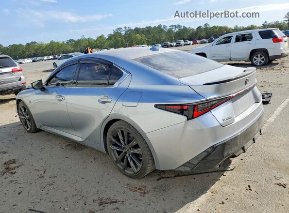 JTHGZ1B29M5043655 2021 LEXUS IS Серебряный Задняя левая четверть