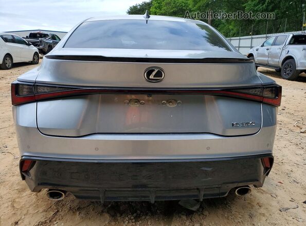JTHGZ1B29N5051983 2022 LEXUS IS Серебряный Вид сзади