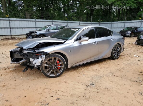 JTHGZ1B29N5051983 2022 LEXUS IS Серебряный Передняя левая четверть