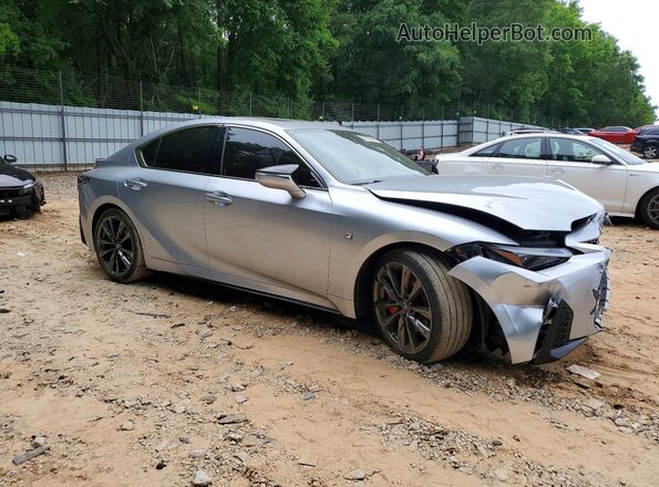JTHGZ1B29N5051983 2022 LEXUS IS Серебряный Передняя правая четверть