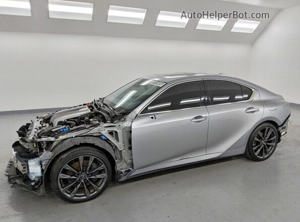 JTHGZ1B29P5065790 2023 LEXUS IS Серебряный Передняя левая четверть