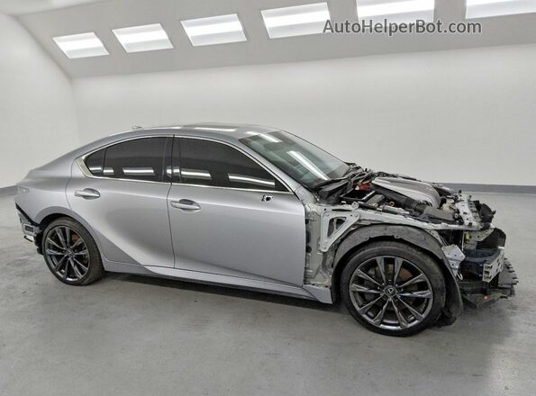 JTHGZ1B29P5065790 2023 LEXUS IS Серебряный Передняя правая четверть