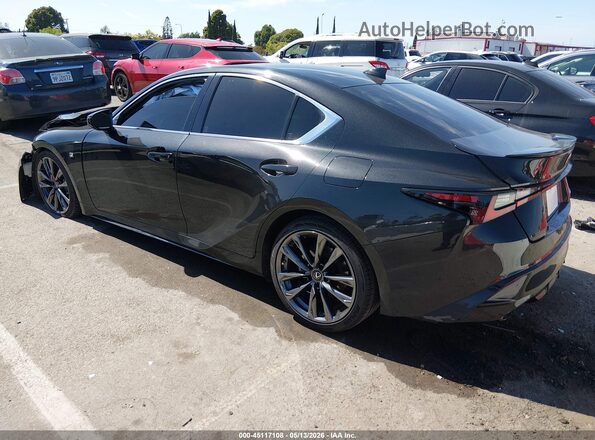 JTHGZ1B2XN5052012 2022 LEXUS IS 350 Черный Задняя левая четверть