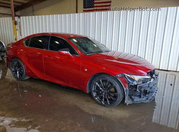 JTHGZ1E20P5028347 2023 LEXUS IS Красный Передняя правая четверть