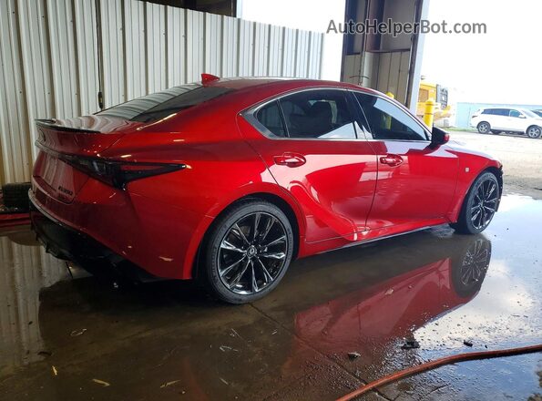 JTHGZ1E20P5028347 2023 LEXUS IS Красный Задняя правая четверть