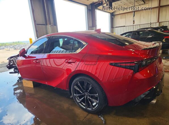 JTHGZ1E20P5028347 2023 LEXUS IS Красный Задняя левая четверть