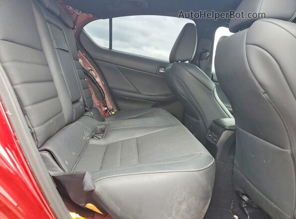 JTHGZ1E21M5019183 2021 LEXUS IS Red Հետևի նստատեղերի տեսք