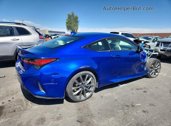 JTHGZ5BC3M5023367 2021 LEXUS RC Blue Tył prawy