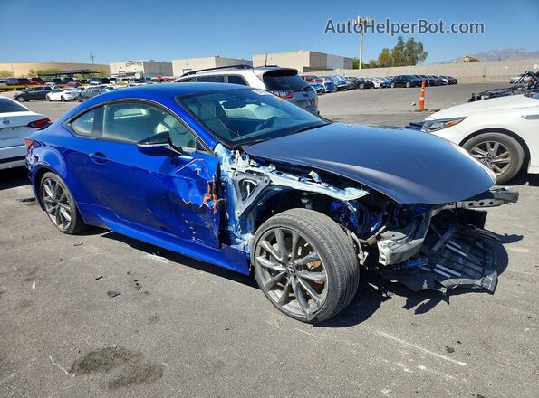 JTHGZ5BC3M5023367 2021 LEXUS RC Blue Przód prawy