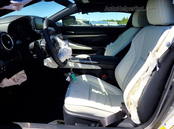 JTHGZ5DC5S5013207 2025 LEXUS RC Серый Вид салона спереди