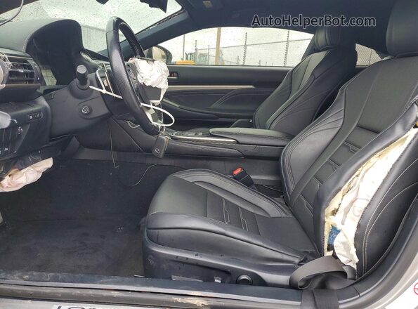 JTHHA5BC0G5002573 2016 LEXUS RC Gray Front interior view