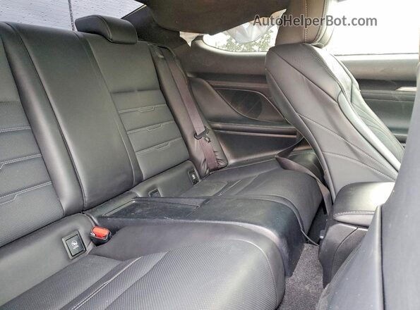 JTHHA5BC0G5002573 2016 LEXUS RC Gray Rear seats view