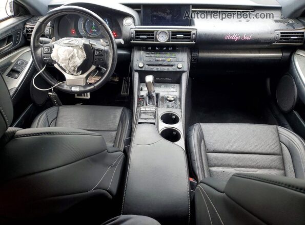JTHHA5BC0G5002573 2016 LEXUS RC Gray Dashboard view