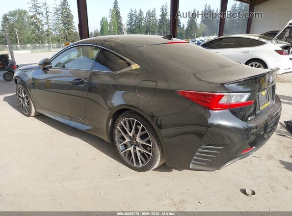 JTHHA5BC1G5000539 2016 LEXUS RC 200T Черный Задняя левая четверть