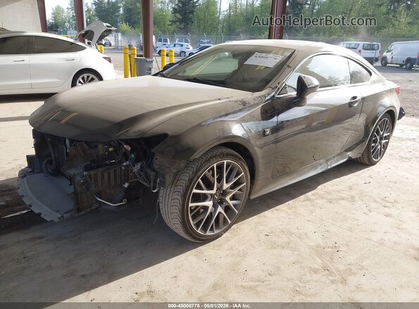 JTHHA5BC1G5000539 2016 LEXUS RC 200T Черный Передняя левая четверть