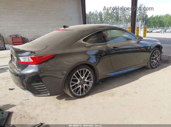 JTHHA5BC1G5000539 2016 LEXUS RC 200T Черный Задняя правая четверть