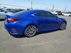 2017 Lexus Rc 200t Синий vin: JTHHA5BC5H5006376