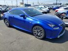 2017 Lexus Rc 200t Синий vin: JTHHA5BC5H5006376