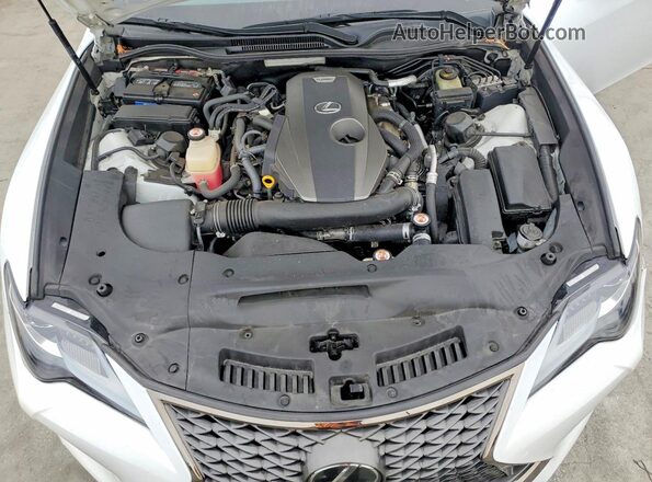 JTHHA5BC5K5009575 2019 LEXUS RC White Вид задньої частини салону