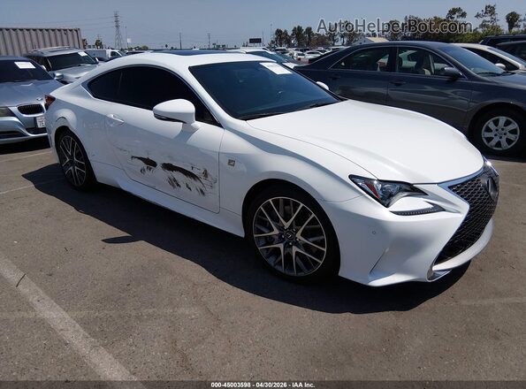 JTHHA5BC8H5007036 2017 LEXUS RC 200T White Front right