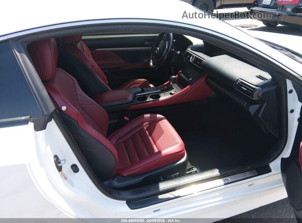 JTHHA5BC8H5007036 2017 LEXUS RC 200T White Front interior view