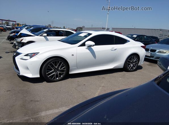 JTHHA5BC8H5007036 2017 LEXUS RC 200T White 360 interior view