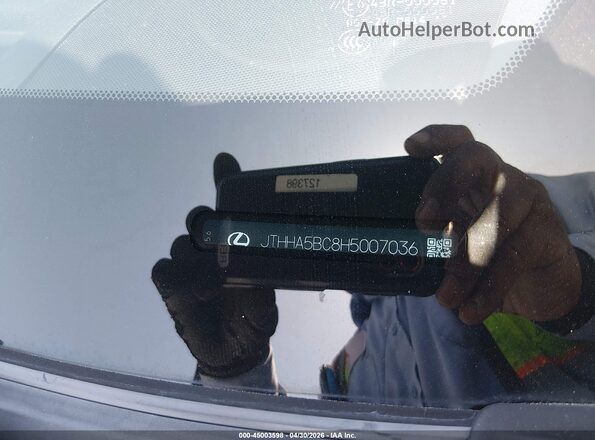 JTHHA5BC8H5007036 2017 LEXUS RC 200T White Engine compartment view