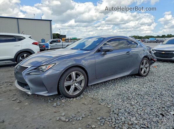 JTHHA5BCXG5002144 2016 LEXUS RC Gray წინა მარცხენა ხედი სამი მეოთხედიდან
