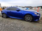 2016 Lexus Rc 200t Blue vin: JTHHA5BCXG5002287