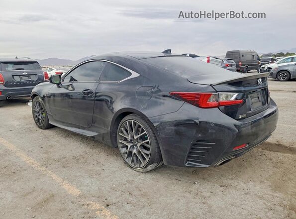 JTHHE5BC2H5016657 2017 LEXUS RC Черный Задняя левая четверть