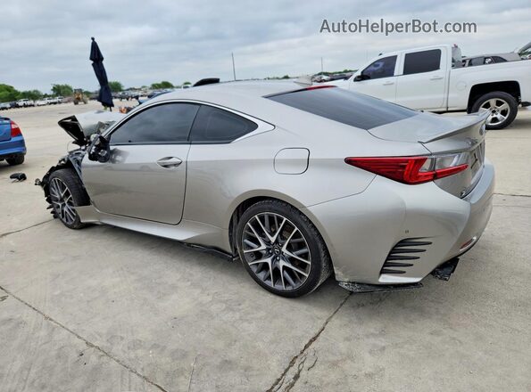 JTHHE5BC4H5016952 2017 LEXUS RC Серый Задняя левая четверть
