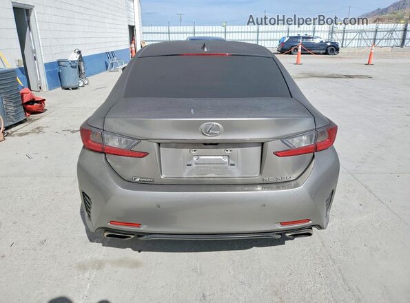 JTHHE5BC7G5011565 2016 LEXUS RC Silver უკანა ხედი