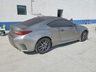 2016 Lexus Rc 350 Base Silver vin: JTHHE5BC7G5011565