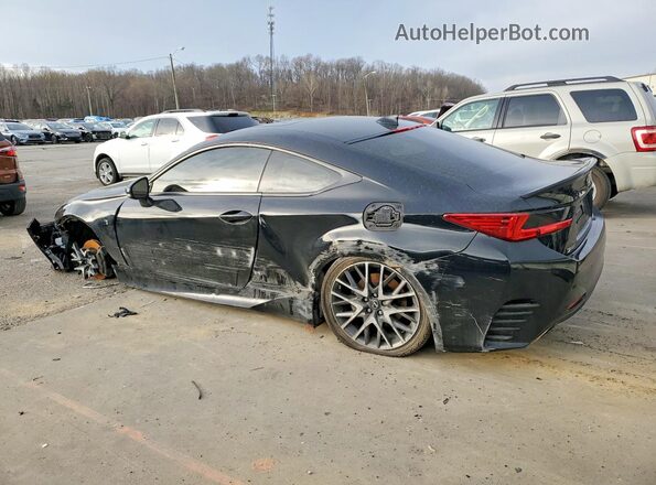 JTHHE5BC9G5012345 2016 LEXUS RC Black Задня ліва чверть