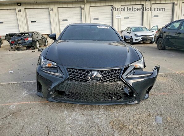 JTHHE5BC9G5012345 2016 LEXUS RC Black Вид спереду
