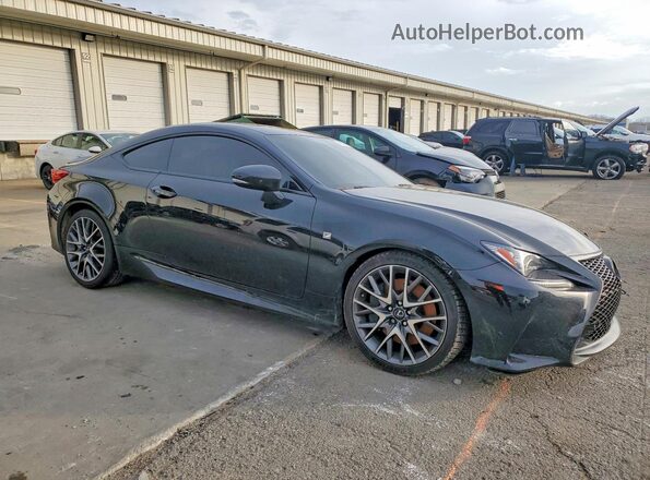 JTHHE5BC9G5012345 2016 LEXUS RC Black Передня права чверть