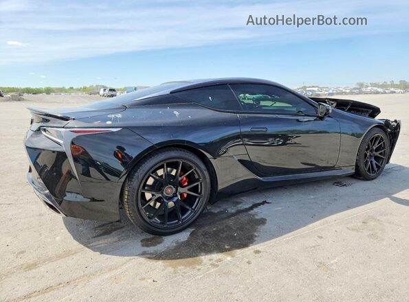 JTHHP5AY0JA005290 2018 LEXUS LC Black Tył prawy