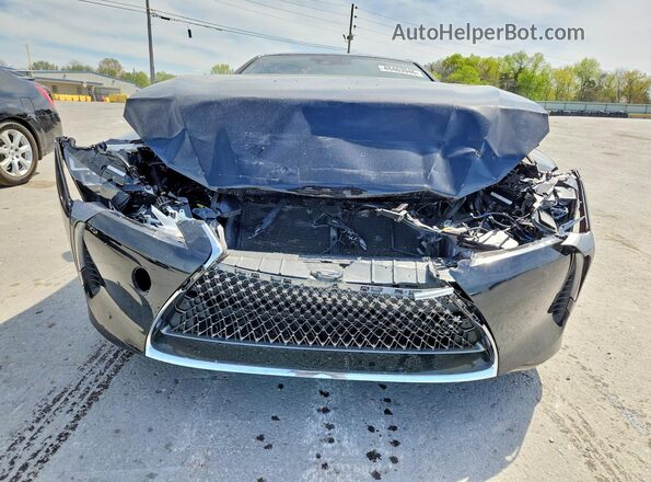 JTHHP5AY0JA005290 2018 LEXUS LC Black Widok z przodu