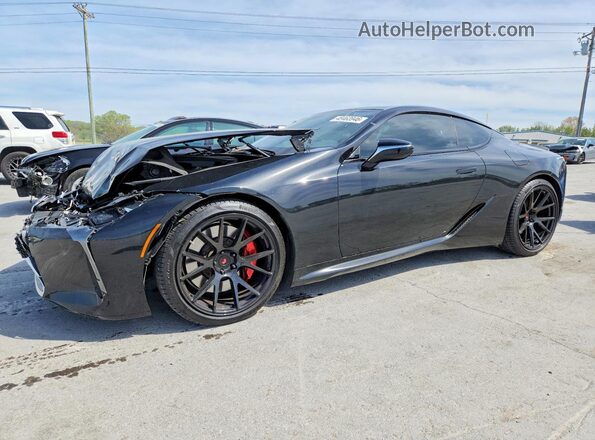 JTHHP5AY0JA005290 2018 LEXUS LC Black Przód lewy